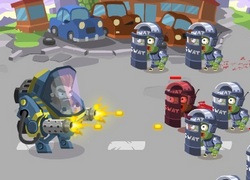 Флеш игра - Нападение зомби