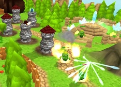 Флеш игра - Tower defence 3D